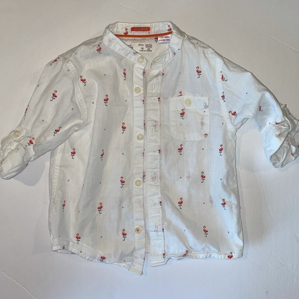 Zara Baby Flamingo Shirt